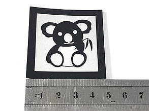 Нашивка Коала світловідбиваючий 50х50 мм, фото 2