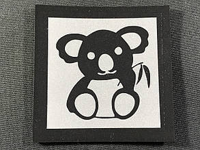 Нашивка Коала світловідбиваючий 50х50 мм, фото 3