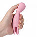 Вібраційний масажер з мобільними щупальцями німфа svakom, рожевий, фото 6