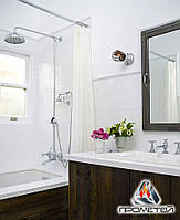 Штанга хромированная для душевой шторки в ванной от производителя, Ø 20мм, 25мм, 30мм, 32мм
