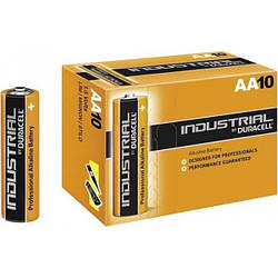 Лужні Батарейки АА Duracell Industrial Alkaline LR6 1.5 V - упаковка 10 шт