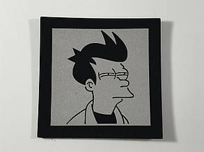 Нашивка Ведмедик світловідбиваючий 50х50 мм, фото 3