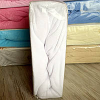 Простынь махровая резинке универсальный размер 230х250см VISION Premium Турция Цвет - Белый 100% Хлопок