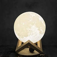 Зволожувач повітря 3D Moon Lamp Light Diffuser (NJ-002)