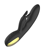 Подвійний вібратор комбінований, кліторально вагінальний стимулятор, інтимні іграшки багатофункціональні, фото 3