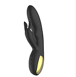 Подвійний вібратор комбінований, кліторально вагінальний стимулятор, інтимні іграшки багатофункціональні, фото 4