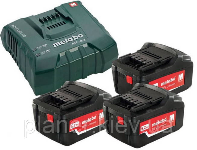 Базовий комплект Metabo 5,2 Аг ASC Ultra (685061000)