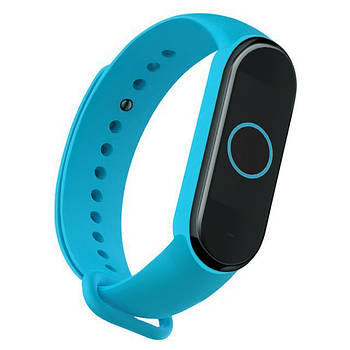 Ремінець Colored Strap для Xiaomi Mi Band 5 / 6  Bright Blue