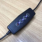 Настільна гнучка фітолампа 27Вт USB 360 ° 3 спектри для кімнатних рослин, розсади з таймером, фото 8