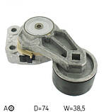 Натяжник ременя VOLVO FH/FM, RENAULT MAGNUM dxi, PREMIUM (пр. SAMPA), фото 2