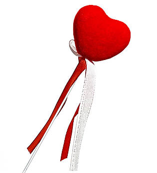 Серце на паличці (стікер) #1173 18 см