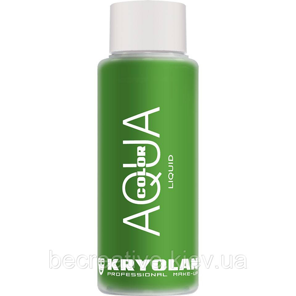 Жидкий аквагрим AQUACOLOR LIQUID, 30 мл (оттенок green 36)