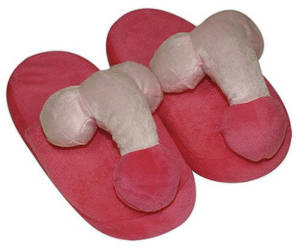 Капці з пінисом House Slippers Penis pink