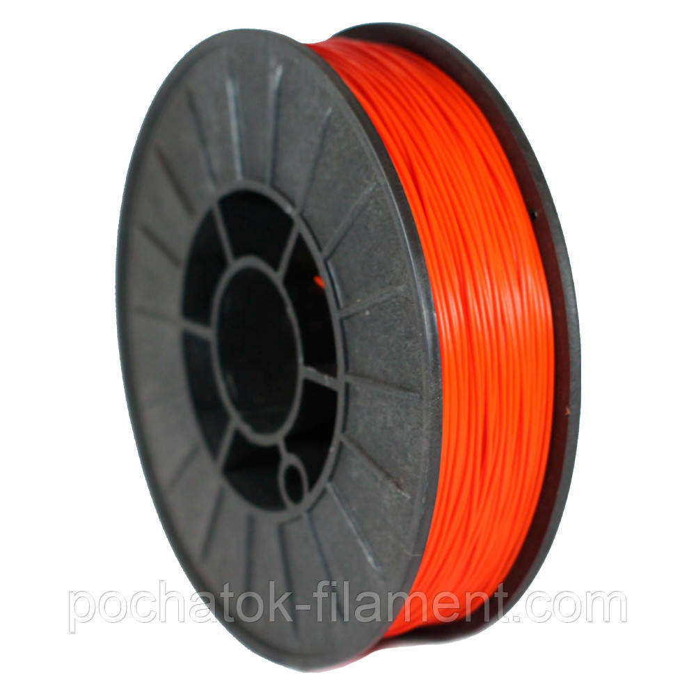 PLA філамент нитка пластик для ЗD друку Pochatok Filament 1,75 мм. Світло-червоний, фото 1