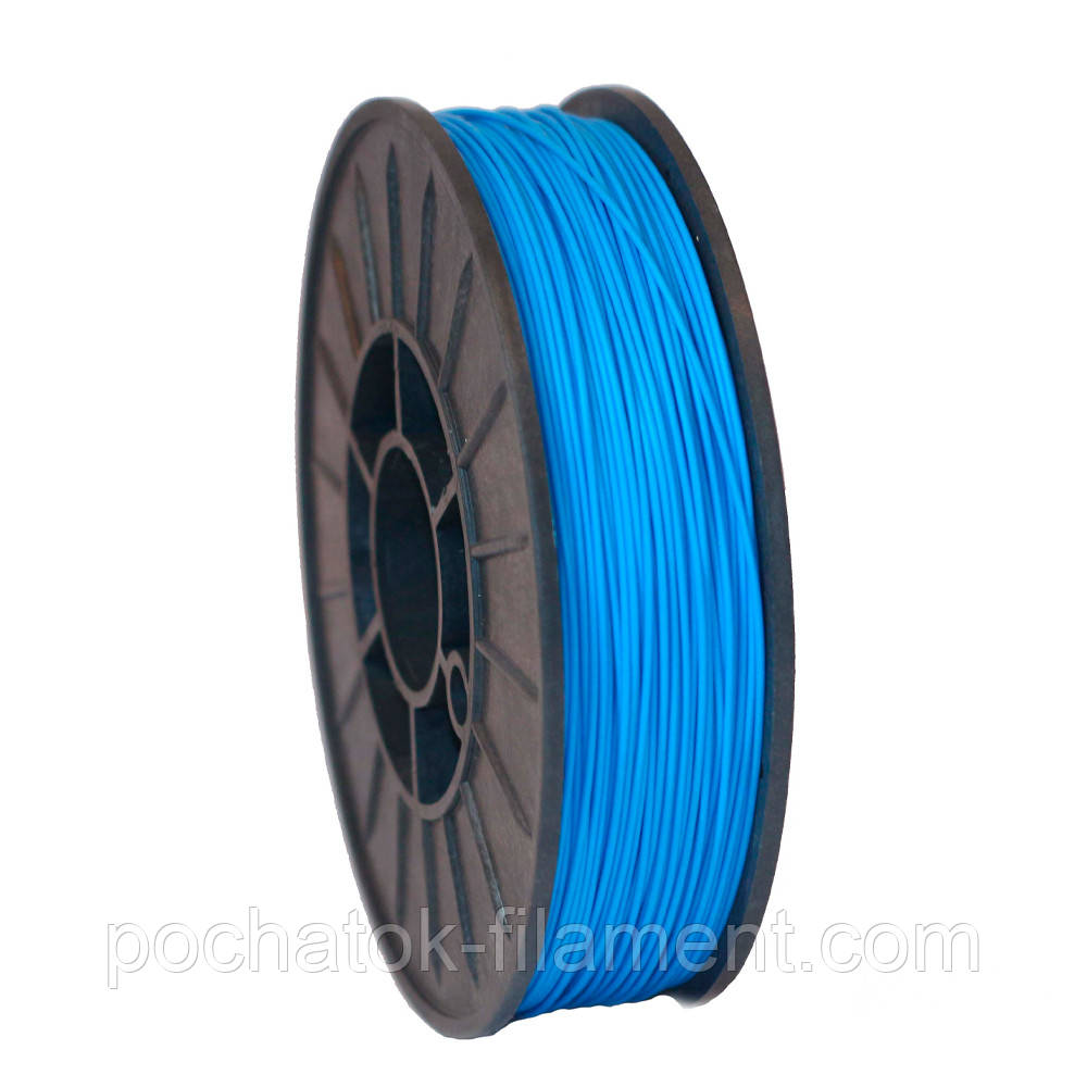 PLA філамент нитка пластик для ЗD друку Pochatok Filament 1,75 мм. Світло-блакитний, фото 1