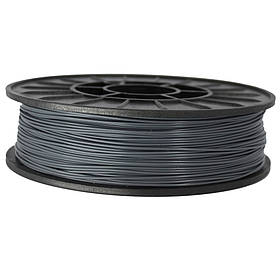 PLA філамент нитка пластик для ЗD друку Pochatok Filament 1,75 мм. Сірий (Grey) 3кг