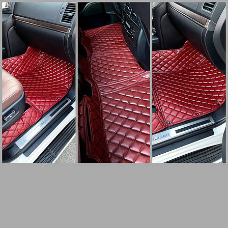 Комплект килимків 3D Lexus LX + Багажник, фото 2