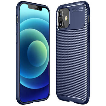 Чохол Carbon Case для Apple iPhone 12 Mini Blue