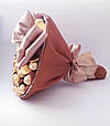 Букет з цукерок Ferrero Rocher Шляхетний Великий цукерковий букет чоловікові / шефу / начальнику., фото 4