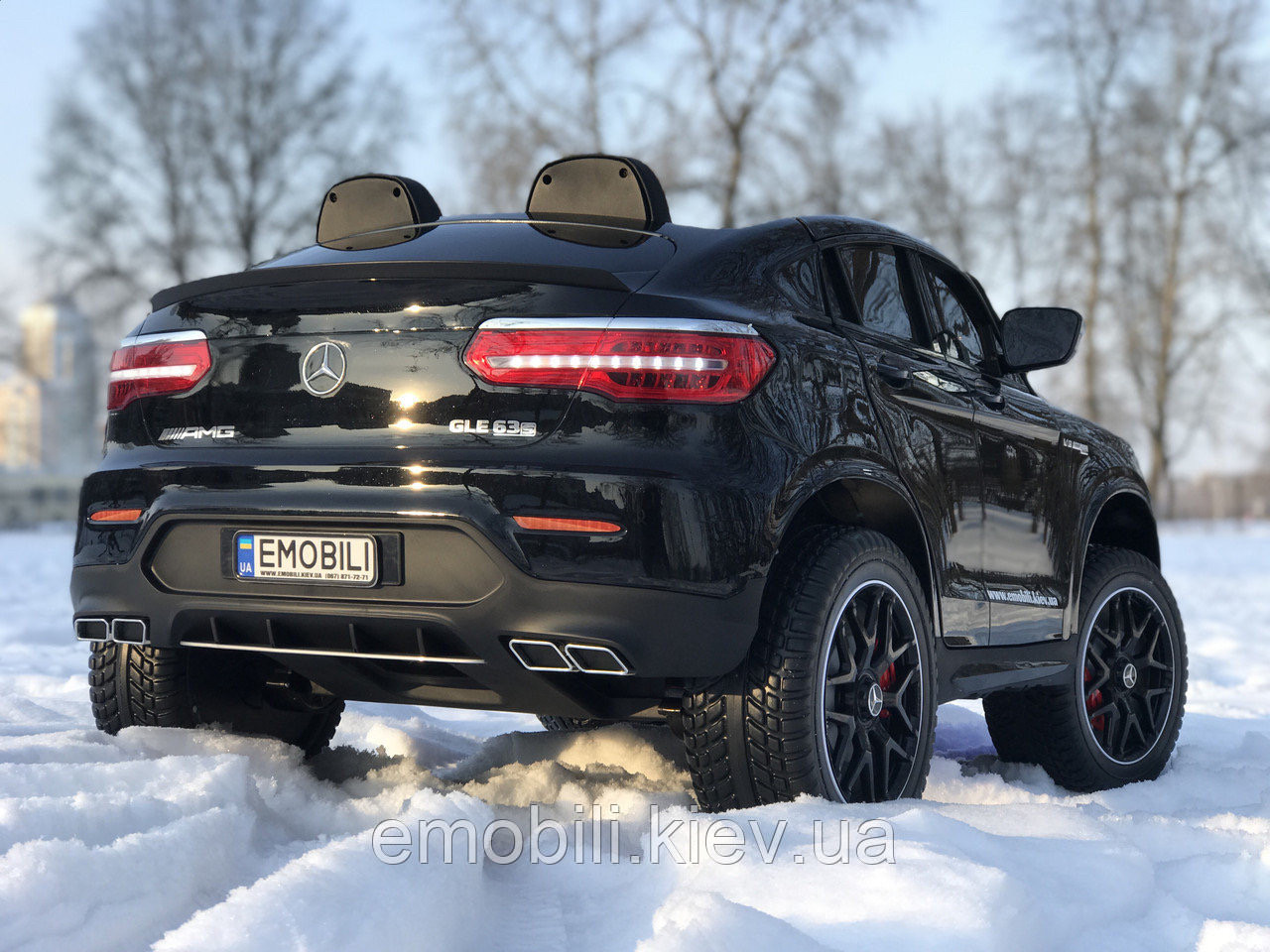 Дитячий джип Mercedes-Benz GLE Coupe, АКБ 12 V 18 AH, мультимедійна сигналізація, led-підсвітка днища та ніг, фото 1