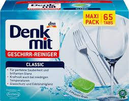 Таблетки для посудомийної машини Denkmit Classic 65 шт.