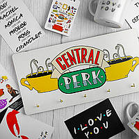 Ключница настенная Central perk 36х18 см (KEDM_20F012)