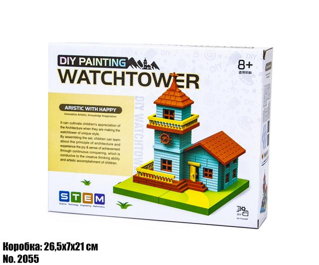 Конструктор-раскраска "Часовая Башня" 2055 Конструктор-раскраска "Часовая Башня" 2055