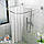 Карниз прямокутний для душової або ванної з порошковим фарбуванням за індивідуальними розмірами, Ø 20мм, 25мм, 30мм, 32мм., фото 3