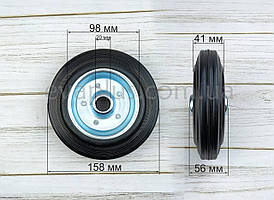 Колеса металеві 160*40*80 мм