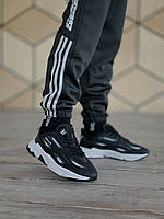 Мужские кроссовки Adidas Ozweego Black \ Адидас Озвиго Черные