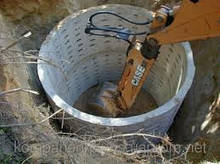 Монтаж каналізаційних дренажних і водяних колодязів