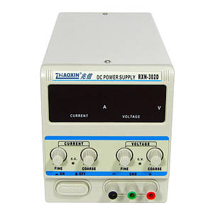 Блок питания ZHAOXIN RXN-302D 30V 2A, цифровая индикация, фото 2