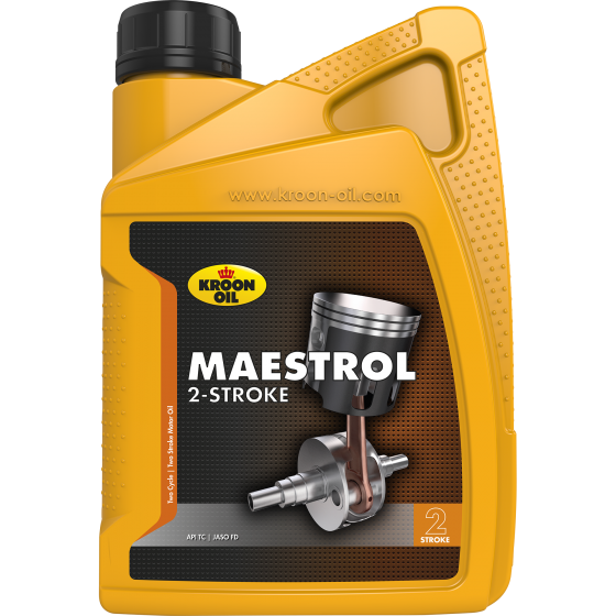 Kroon Oil Maestrol 2-Stroke 1л (KL 02220) Напівсинтетичне моторне масло для мотоциклів та скутерів 2-тактних