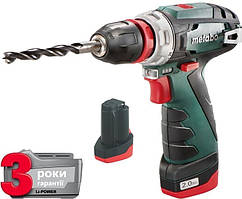 Акумуляторна дриль-шуруповерт Metabo PowerMaxx BS Quick Basic (600156500)