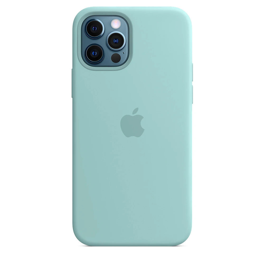 Чохол Silicone case для IPhone 12 Pro Sea Blue бірюза