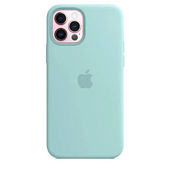 Чохол Silicone case для IPhone 12 Pro max Turquoise світло-зелений