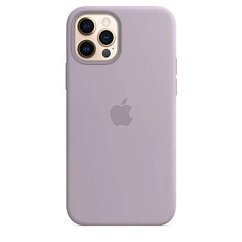 Чохол Silicone case для IPhone 12 Pro max Lavander лаванда