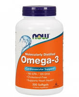 Омега-3 - NOW Foods Omega-3 /200 softgels