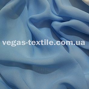 Шифон Ніжно Блакитний
