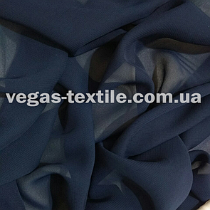 Шифон Темно-синій