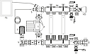 Модульний колектор для теплої підлоги Giacomini R53 на 9 контурів, фото 2
