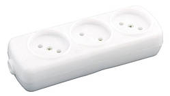 Колодка ГОСПОДАР 3 розетки економ 94-0064