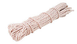 Шнур господарський ГОСПОДАР К-4 Ø 4.0 мм 20 м рябой (біло-червоний) 92-0413