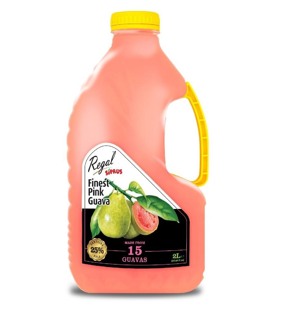 Нектар з рожевої гуави Regal Siprus Finnest Pink Guava 2000 мл Великобританія