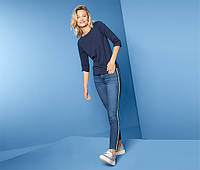 Стильные джинсы Gallon с полоской сбоку от tcm Tchibo (чибо), Германия, размер S-M