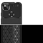 Чохол Carbon Case для Google Pixel 4A Black, фото 8