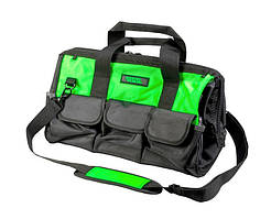 Сумка для інструментів 460*240*280 мм, 1680 DEN, 22 кишені, посилене дно, знімний ремінець MASTERTOOL 79-1919