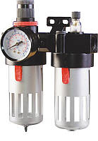 Повітряний фільтр + редуктор + смаз.пристрій, мет., 1/2" MASTERTOOL 81-8555