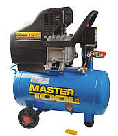 Компресор MASTERTOOL 24 л 1.8 кВт 206 л/хв 8 атм 2 виходи КПП-24-1
