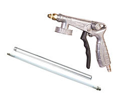 Пневмопістолет для гравитекса, Ø 5 мм, 270 л/хв, 2-4 бар + гнучкий шланг 30 см MASTERTOOL 81-8702